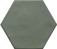 Ribesalbes Geometry Hex Green Matt 15x17.3