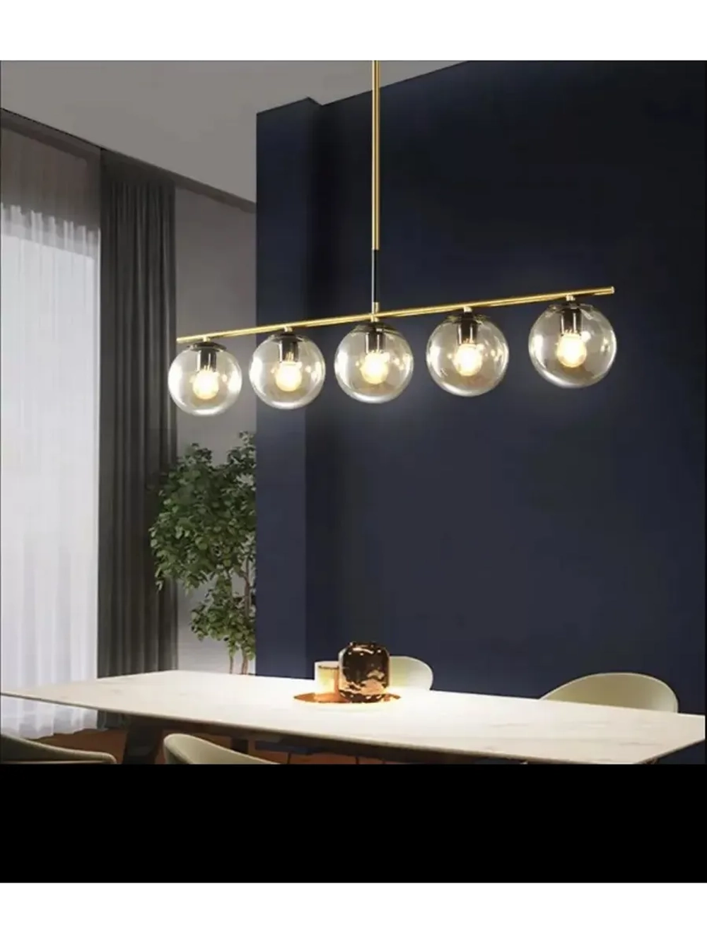 Светодиодная LED лампа G45 7W E27 с линзой тёпл 3шт