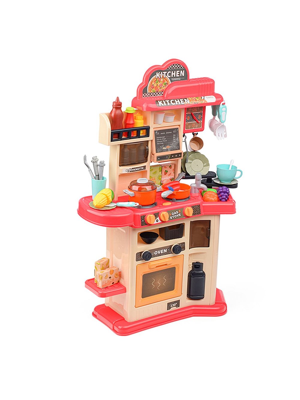 Игровой набор кухня Мастер шеф цвет розовый (MJL-911)
