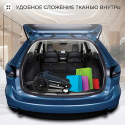 Детская коляска Sweet Baby Vento Silver 3 в 1 Silver Blue