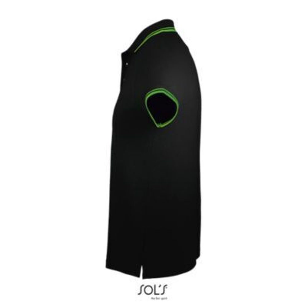 Футболка Polo мужская Pasadena, 100% хлопок, цвет лайм, размер L