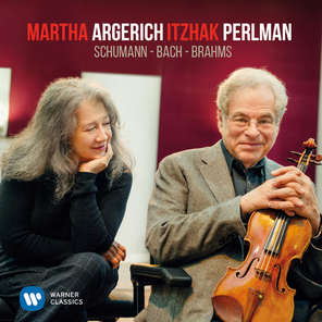 Martha Argerich, Itzhak Perlman / Schumann, Bach, Brahms (LP)
