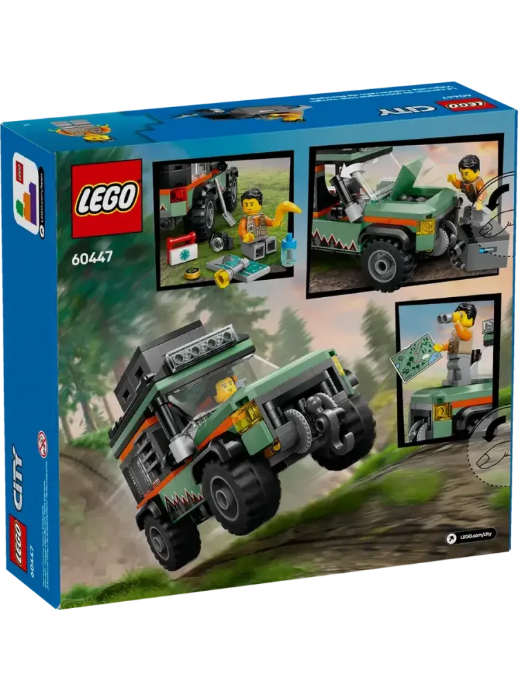 Конструктор LEGO Сity 60447 Внедорожный горный грузовик 4x4