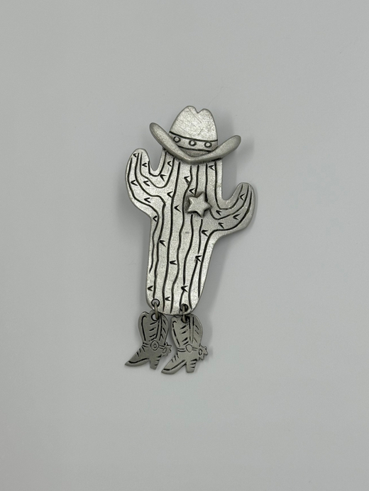 Брошь Кактус JJ