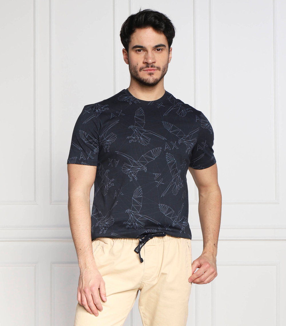 футболка Armani Exchange - темно-синий(3RZTBP ZJ9TZ)