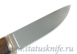 Нож авторский S125V Мокуме мельхиор ironwoodфотография - 6