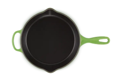 Le Creuset Сковорода чугунная 26см бамбук зеленая