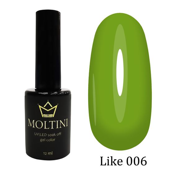 Гель-лак Moltini Like 006, 12 ml