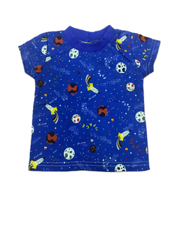 Футболка на мальчика из кулирки (100% хлопок) на рост 62 см