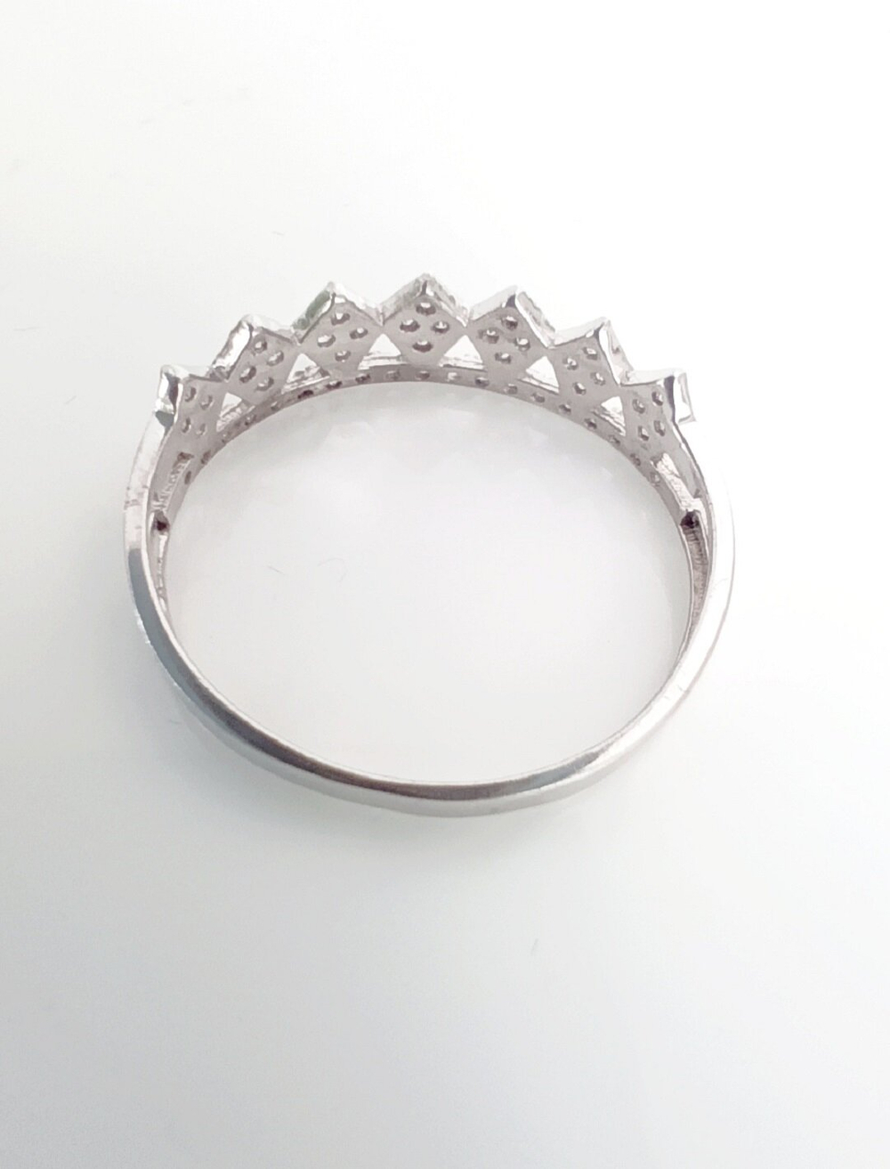 Кольцо Эстерелла, серебро 925*, родирование, фианит/Ф