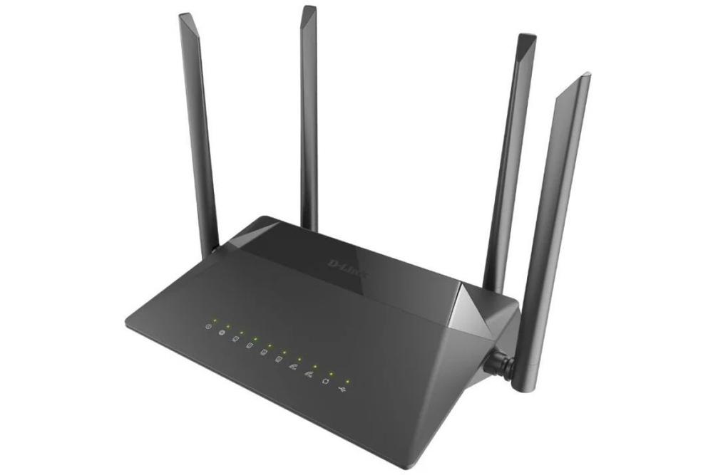 Wi-Fi роутер D-link DIR-825/RU/R, черный