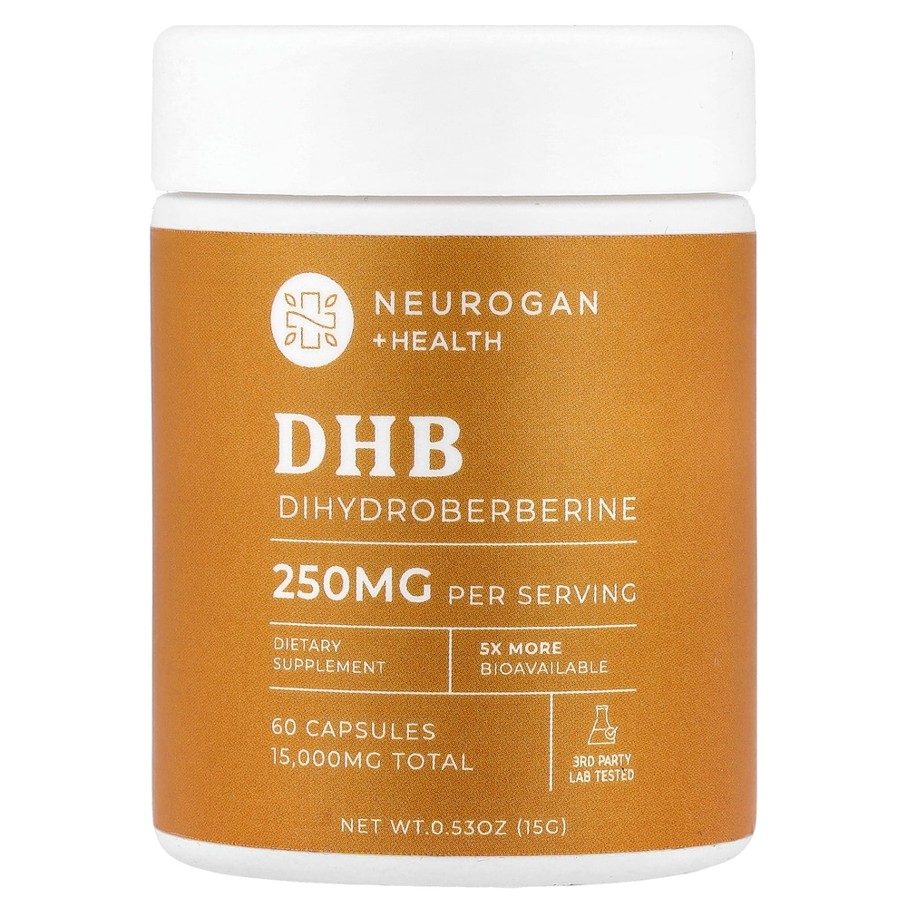 Neurogan Health, DHB, 250 мг, 60 капсул