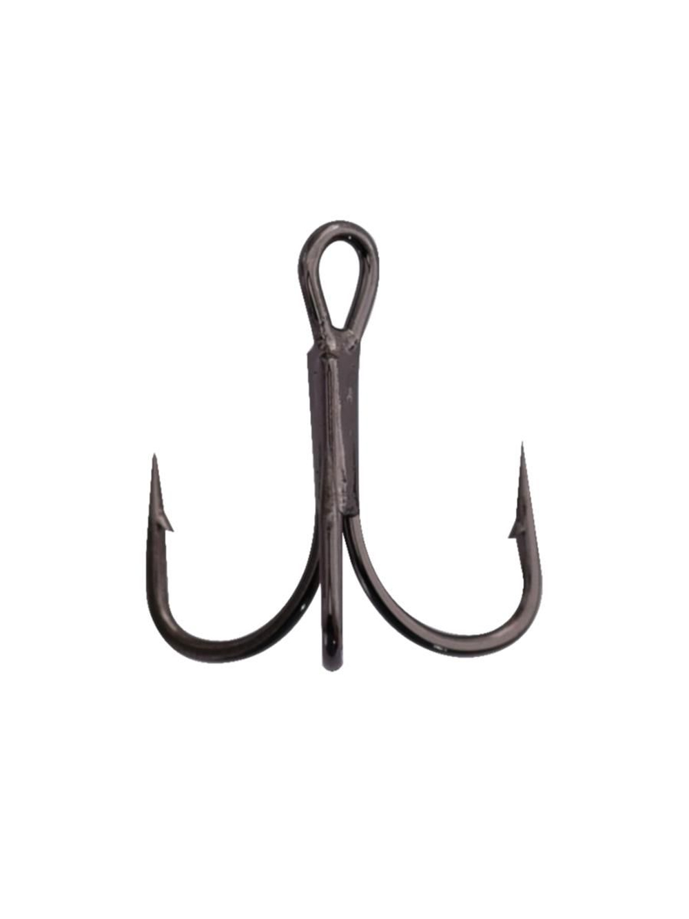Крючки рыболовные Saikyo 7046BN 2X № 3 (5шт) тройник