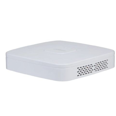 Видеорегистратор для видеонаблюдения DAHUA DHI-NVR2104-4KS3 4-канальный IP-видеорегистратор, 4K и H.265+, видеоаналитика, входящий поток до 80Мбит/с, 1 SATA III до 20Тбайт