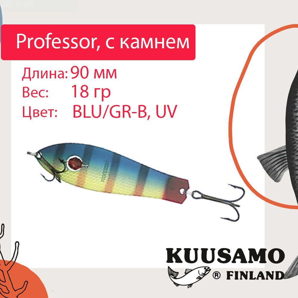 Блесна для рыбалки Kuusamo Professor