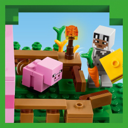 LEGO Minecraft/ Дом Пятачка/ 21268