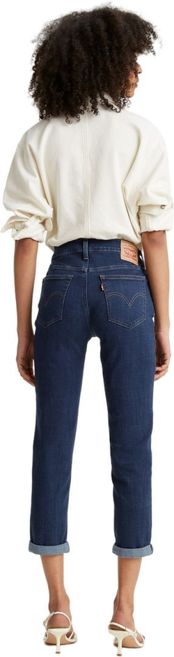 Джинсы Levis Levi's Original MID RISE BOYFRIEND DARK INDIGO - WORN IN синий