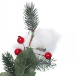 Украшение новогоднее «Снежная сова» 6 см