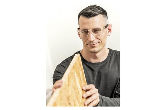 Очки защитные цвет линз: прозрачный универсальный размер AUGAM Högert, арт. HT5K016