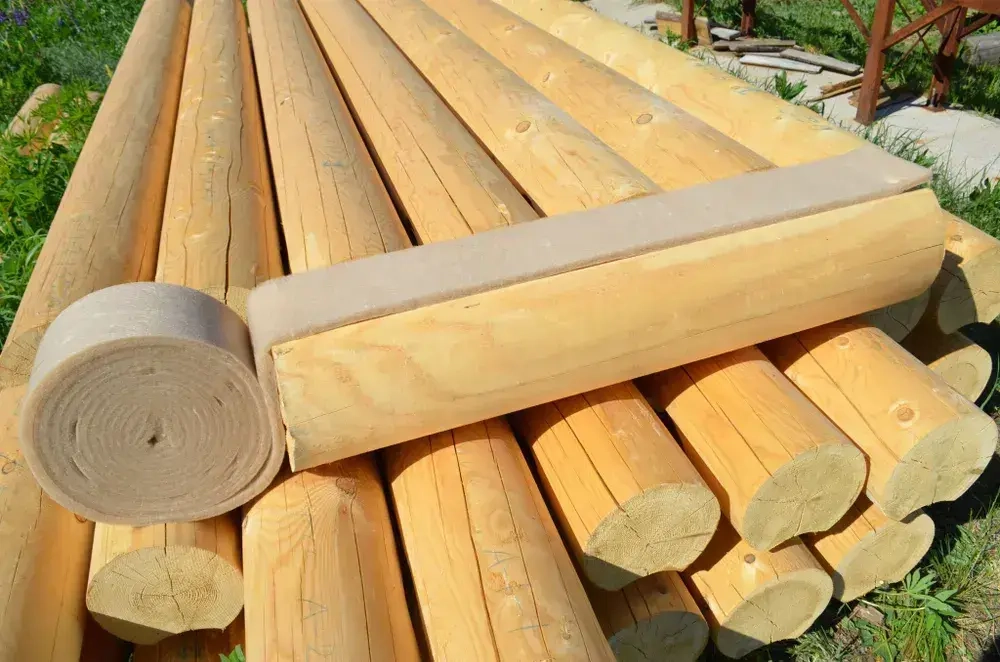 Стандарт 20мм/150мм-25 роликов, Плотность 300 г/м2, Политерм межвенцовый утеплитель