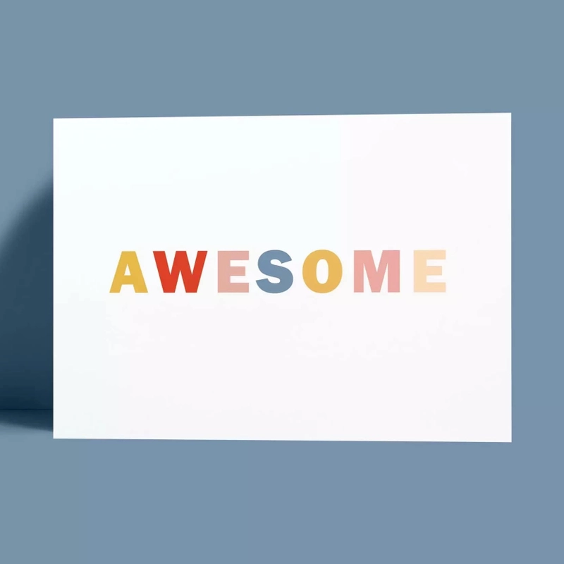 Открытка – Потрясающий