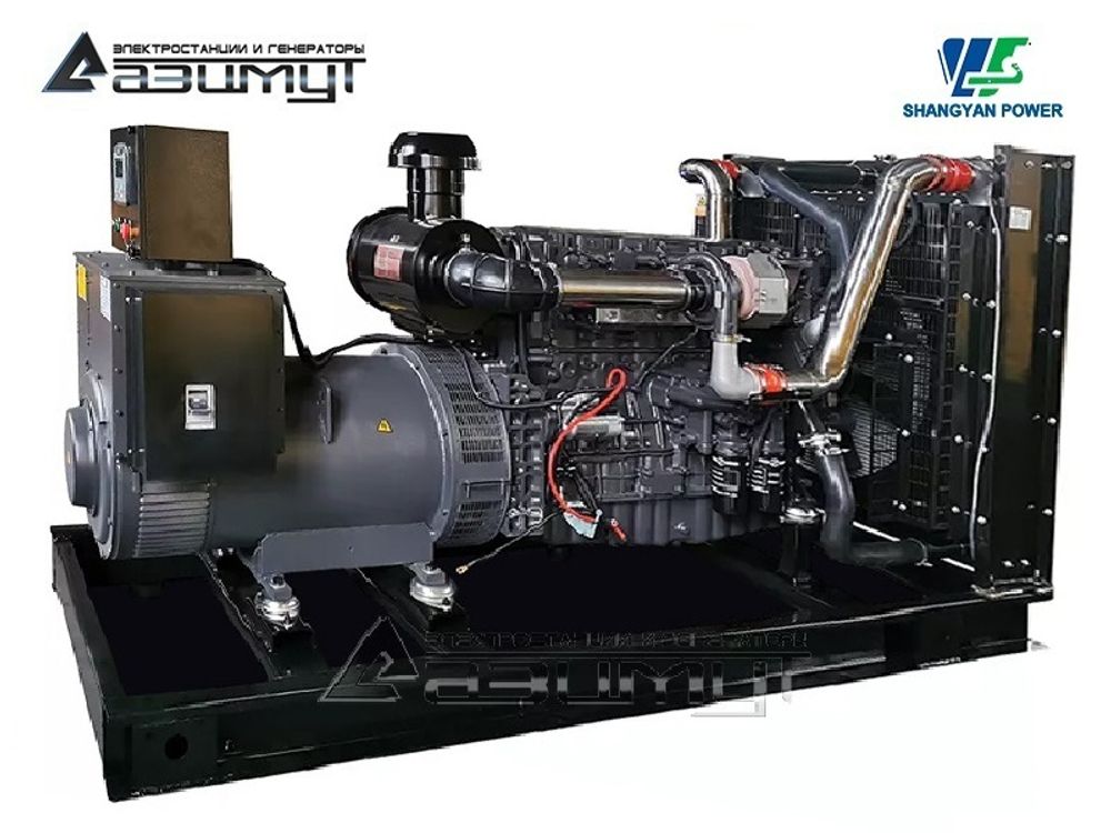 Дизельный генератор Азимут АД-320С-Т400-2РМ160 Shangyan c автозапуском