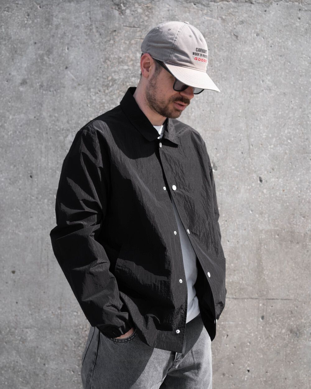 Куртка Молодость Тренерская RipStop черная