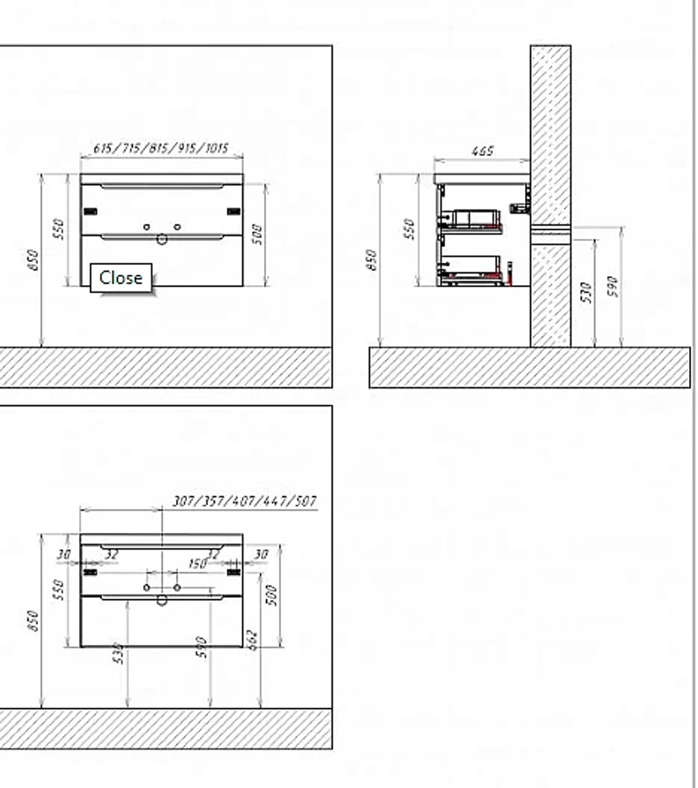 Тумба с раковиной Belbagno ETNA 80 rovere bianco