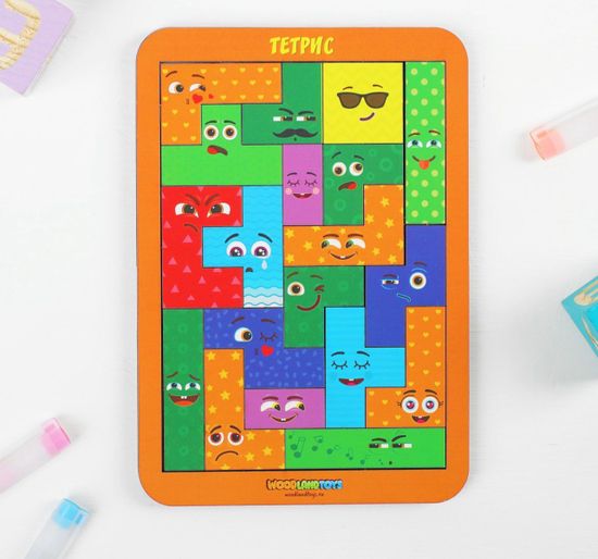 Головоломка-тетрис "Смайлики"