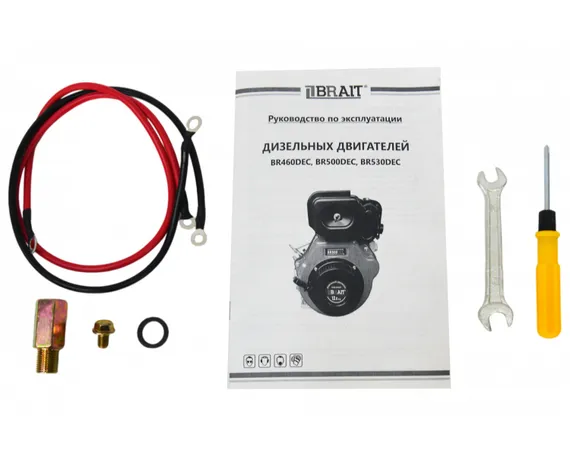 Двигатель дизельный "BRAIT" BR500DEC