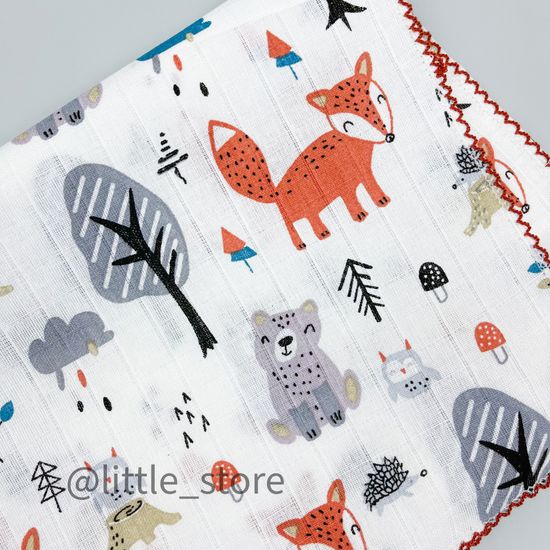 Пеленка муслиновая "Лес"