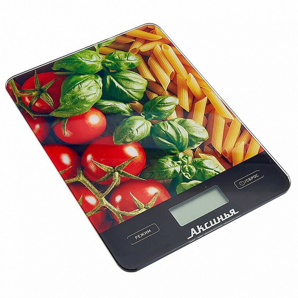 Весы кухонные АКСИНЬЯ КС-6500 "Итальянская кухня"