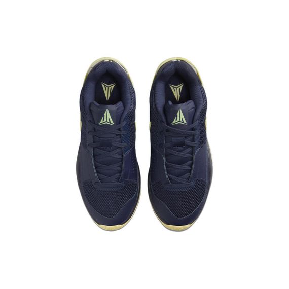 NIKE Ja 1 Баскетбольные кроссовки Низкие Синий/желтый Мужские
