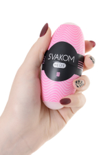 Мастурбатор нереалистичный Svakom Hedy розовый 14 см