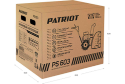 Бензиновый снегоуборщик PATRIOT PS 603 426108603