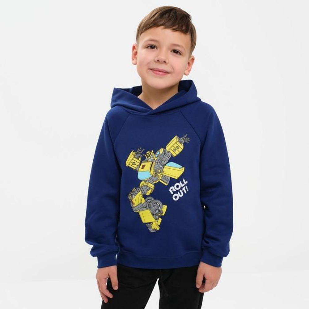 Толстовка для мальчиков "Roll out", Трансформеры, р.98-104 (KAFTAN)