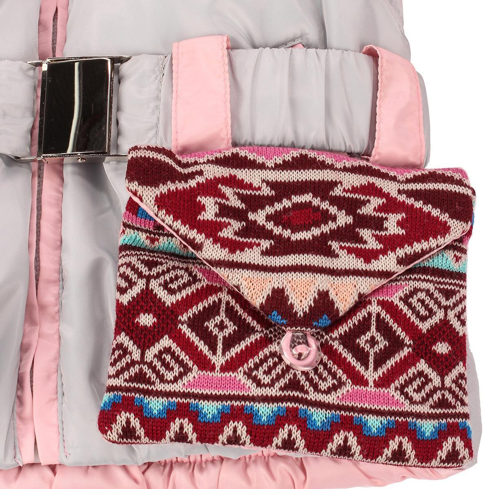 Куртка Орэнда 200 гр. р.2,5 (92) св.серый/св.розовый