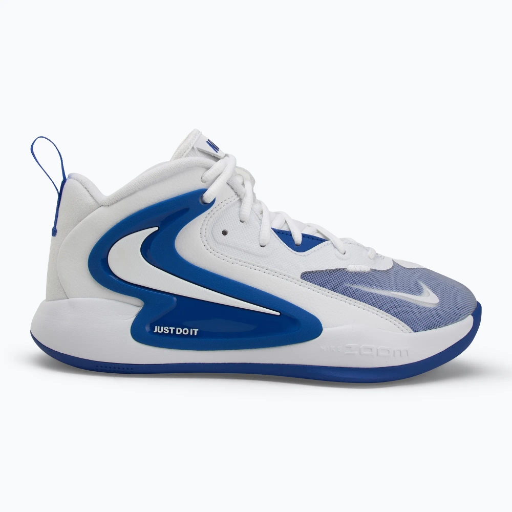 Кроссовки волейбольные Nike React Hyperset 2 white/white/game royal