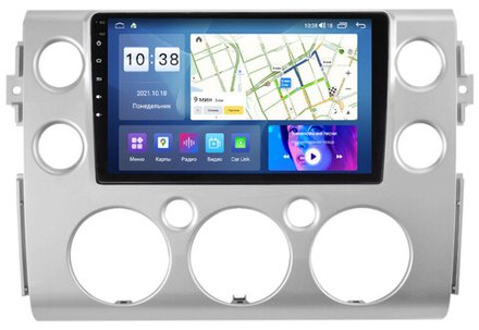 Магнитола для Toyota FJ Cruiser 2005-2022 - Parafar PF412UHD на Android 13, QLED, ТОП процессор, 8Гб+128Гб, CarPlay, 4G SIM-слот