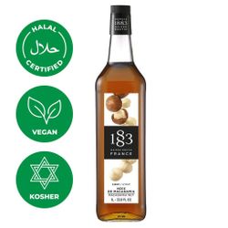 Сироп Макадамия орех 1л 1883 Maison Routin