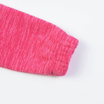 Толстовка со вставками "Розовый меланж"