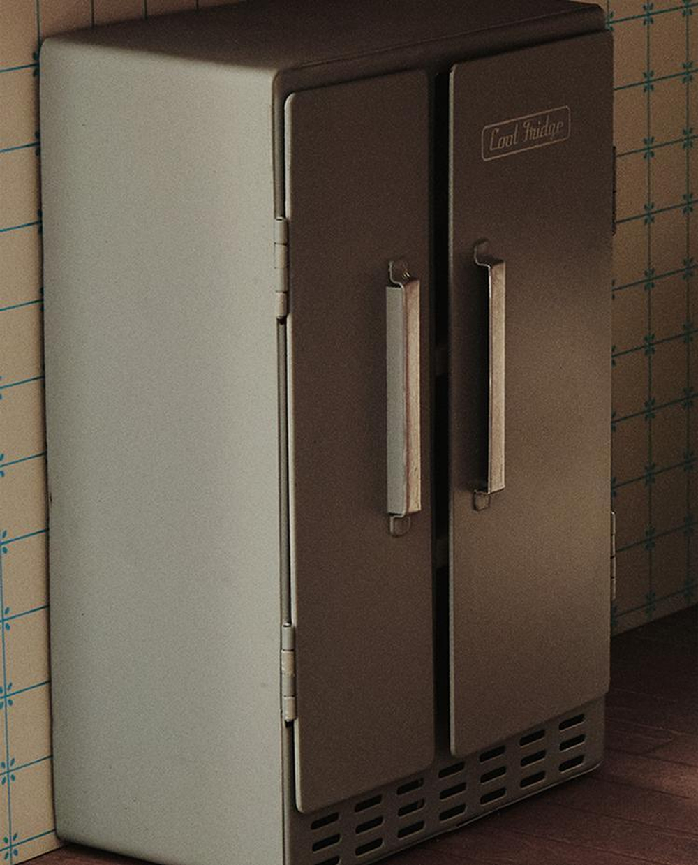 ZARA HOME ДЕТСКИЙ НАБОР ИГРУШЕК "КУХНЯ" ДЛЯ КУКОЛЬНОГО ДОМИКА, КРЕМОВЫЙ