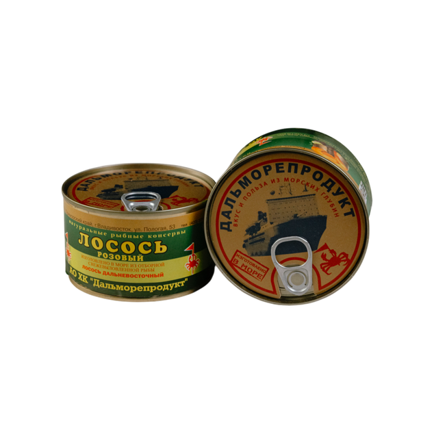 Консерва Лосось розовый