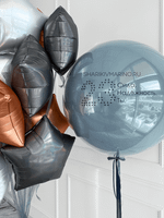 Композиция шаров к 23 февраля: благородный дизайн с глубоким смыслом