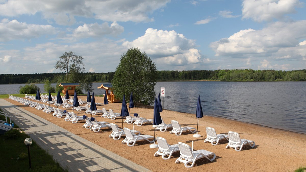 Шезлонг-лежак пластиковый Nardi Eden, белый