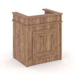 Kodex Стол секретаря KD.SSK-08 Дуб Табак 800*600*900