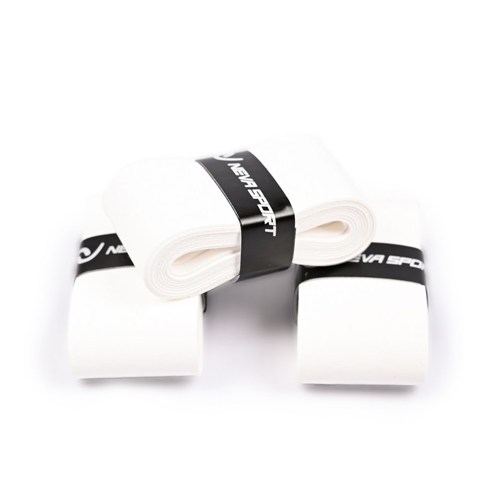Овергрип NEVA SPORT, UOA2-101, упак. по 3 шт, 0.6 мм, 110см, белый
