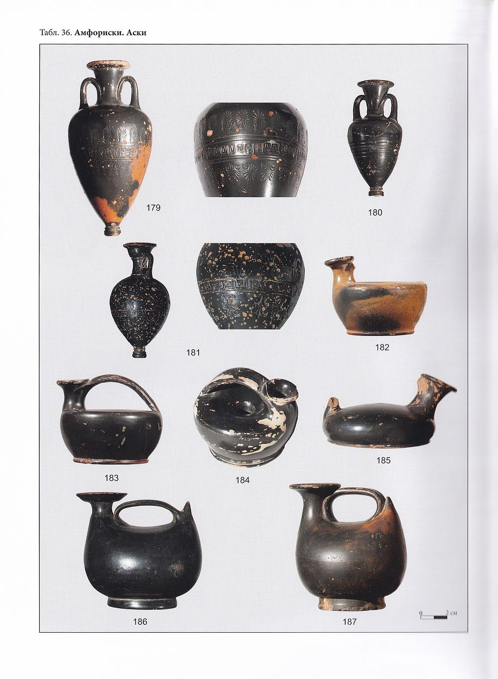 Античная чернолаковая керамика из собрания Государственного музея изобразительных искусств имени А.С. Пушкина