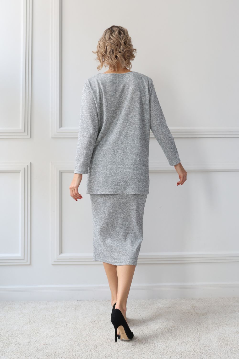 Свитер свободного кроя, 11.06.026.03.А255/50-52 Look Like Cat (Акция)