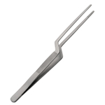 Щипцы (пинцет) 20 см. изогнутые, нерж. MGsteel /1/288/